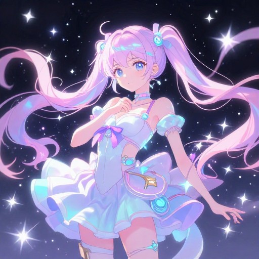 MAGICAL GIRL - Cyberpunk Anime