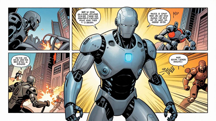 ROBOT UPRISING - Modern Comic