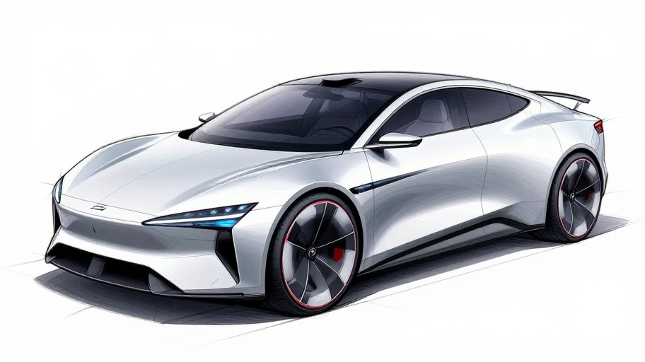 AUTONOMOUS VEHICLE - Concept Sketch