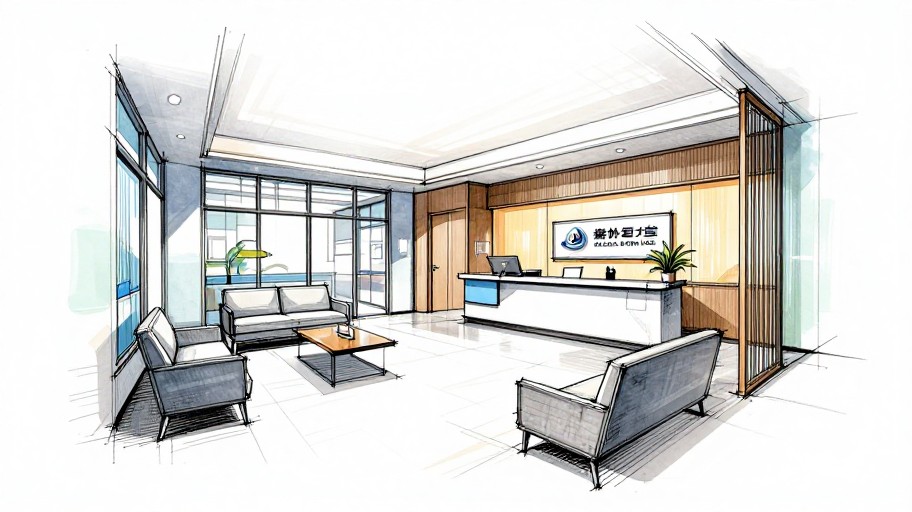 MEDICAL CLINIC - Hand Sketched