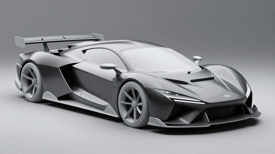 HYPERCAR CONCEPT - Clay Model