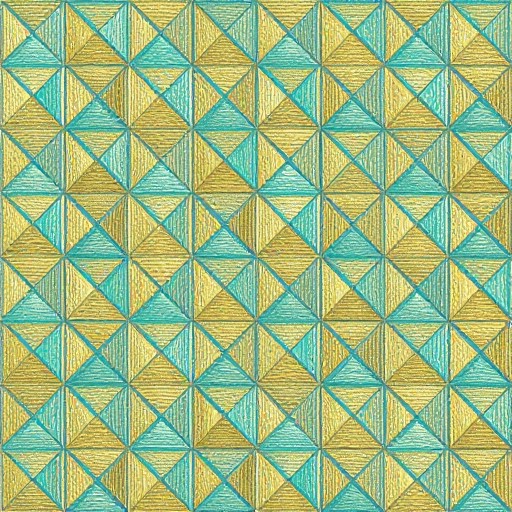 GEOMETRIC GOLD - Seamless Tile