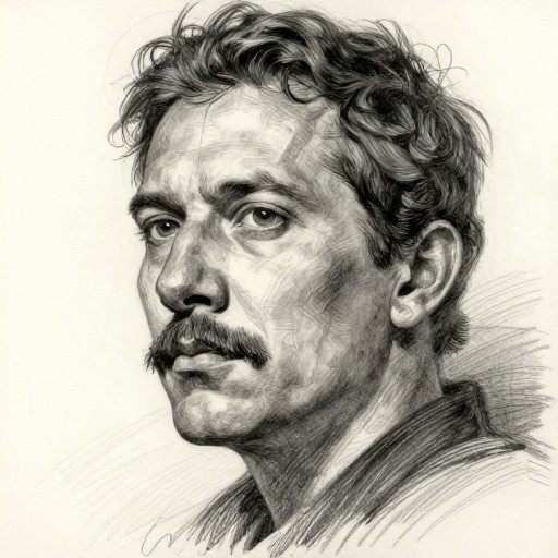 PENCIL SKETCH - Painterly Art