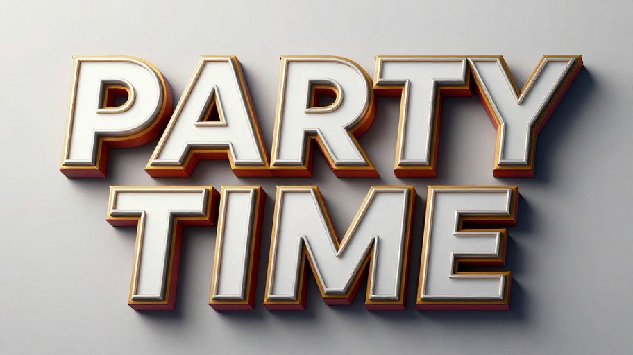 PARTY TIME - 3D Effect