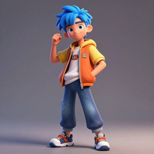 CARTOON TEEN - Studio Portrait