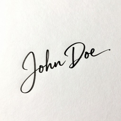 ELEGANT SIGNATURE - Handwritten