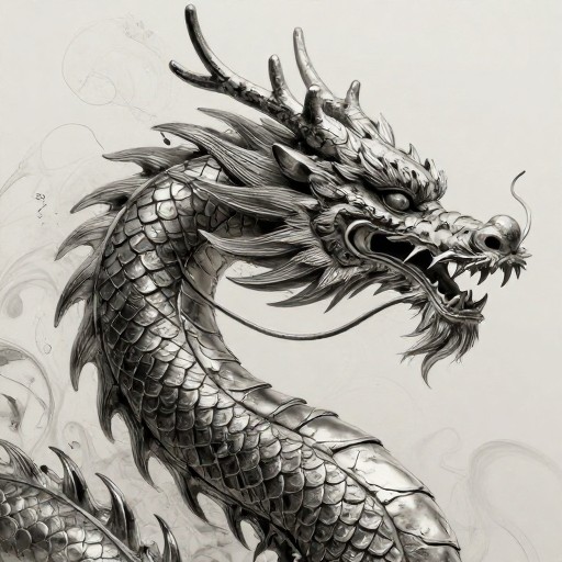 DRAGON PORTRAIT - Photorealistic