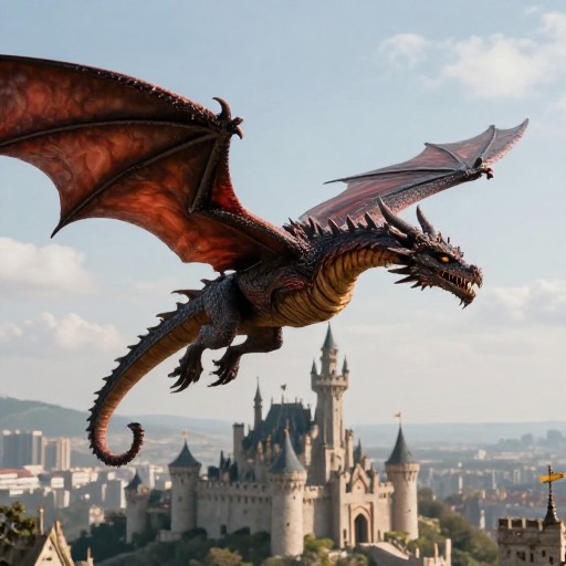 FANTASY DRAGON - Photorealistic