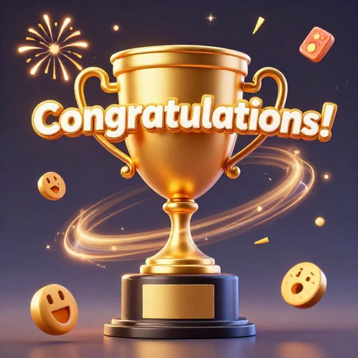 CONGRATULATIONS TROPHY - Bounce