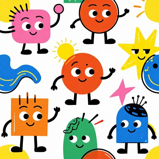 ABSTRACT SHAPES - Cartoon