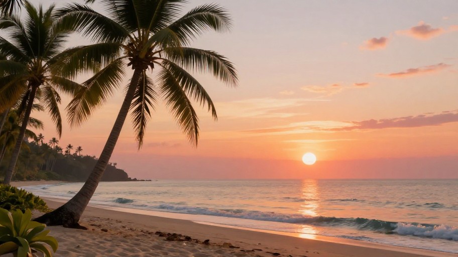 SUNSET PARADISE - Concept Art