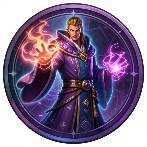 HUMAN SORCERER - Battle Token