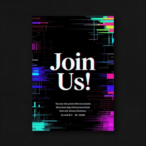 EVENT INVITE - Glitch Effect