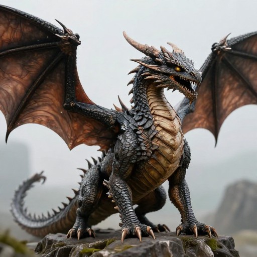 FANTASY DRAGONS - Photorealistic