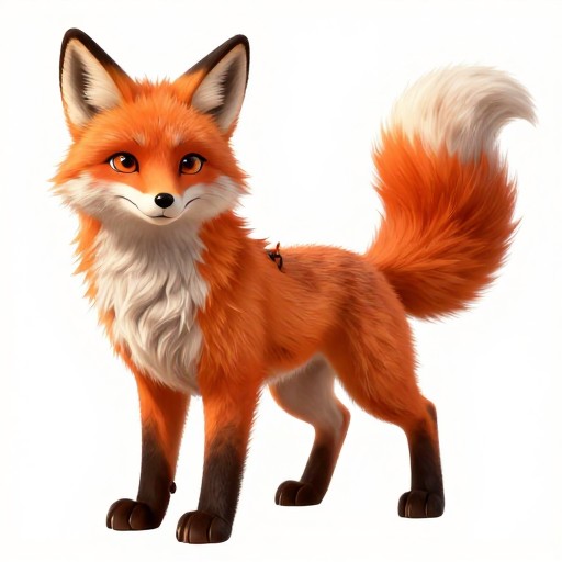 PLAYFUL FOX - Semi-Realistic