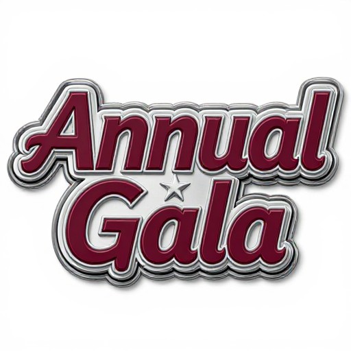 ANNUAL GALA - PVC Rubber