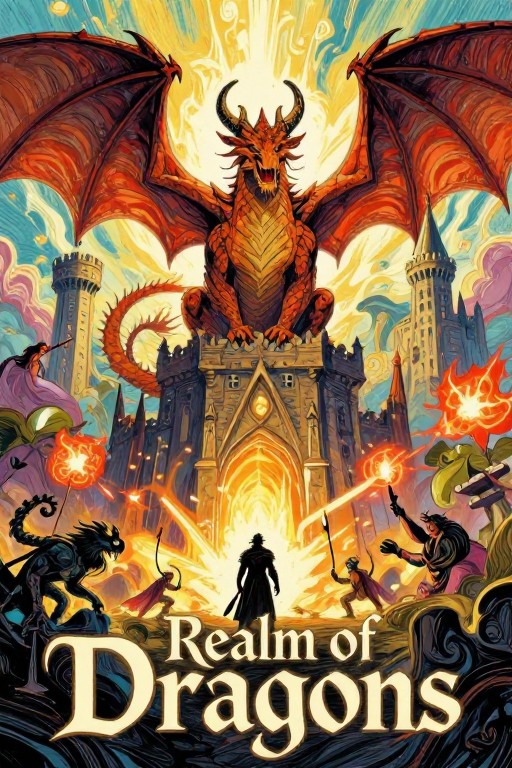 REALM OF DRAGONS - Illustrated