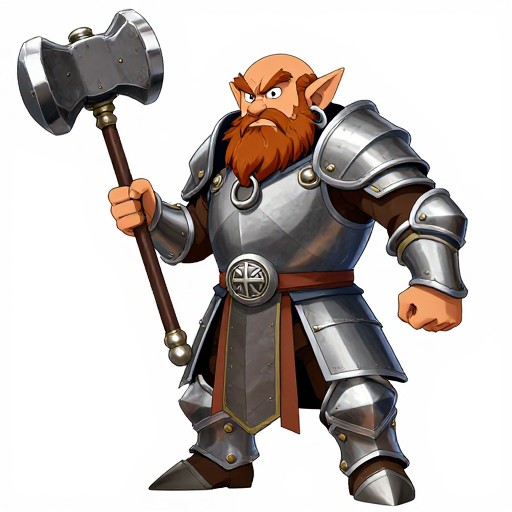 DWARF CLERIC - Anime Fantasy