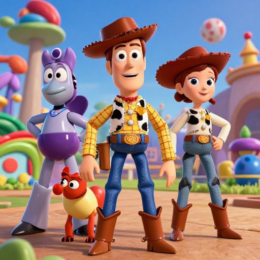 DISNEY ART - Toy Story Style