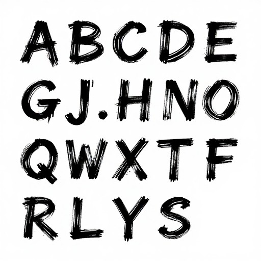 ARTISTIC BRUSH - Monospace