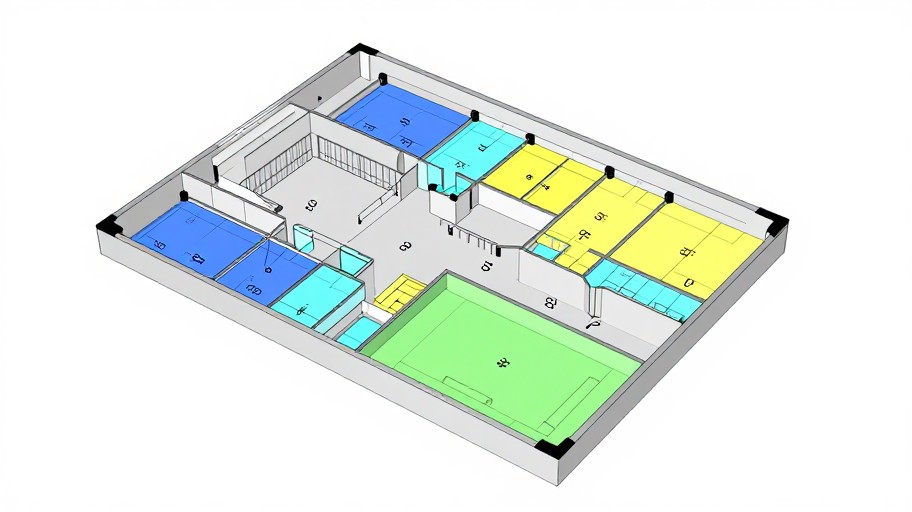 RETAIL STORE - Color Coded