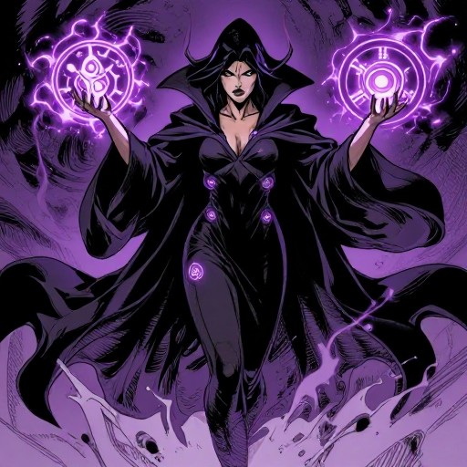 DARK SORCERESS - Comic Book