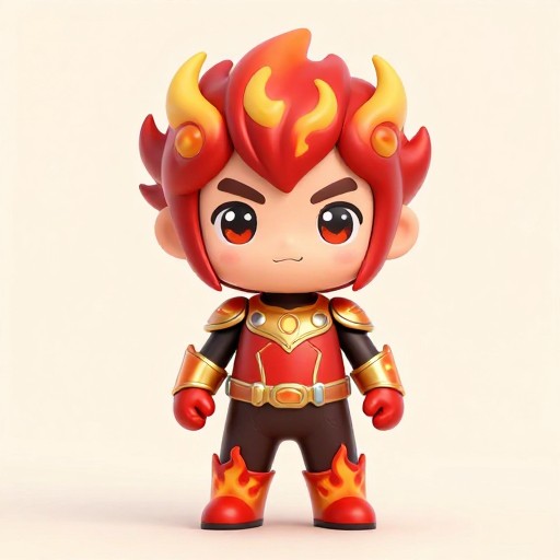 FIRE HERO - Chibi Cute