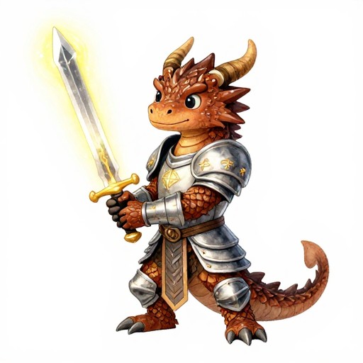 DRAGONBORN PALADIN - Storybook