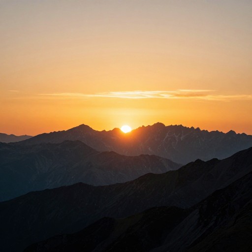 MOUNTAIN SUNSET - Cinematic