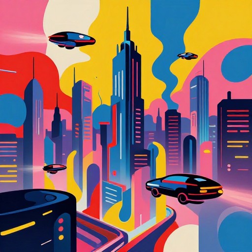 FUTURISTIC CITY - Abstract