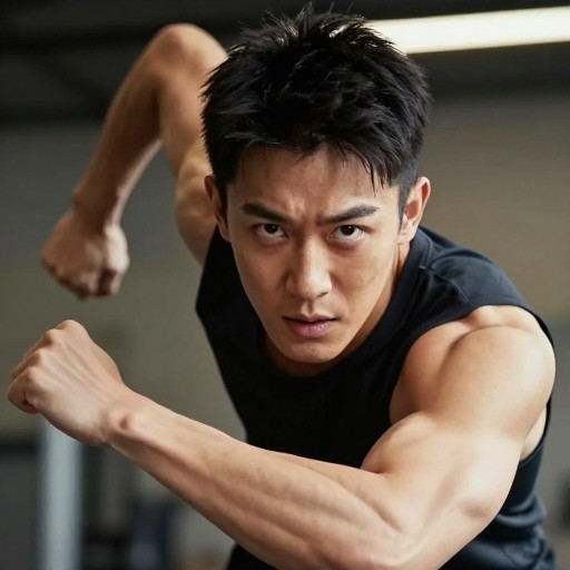 ATHLETE ACTION - Photorealistic