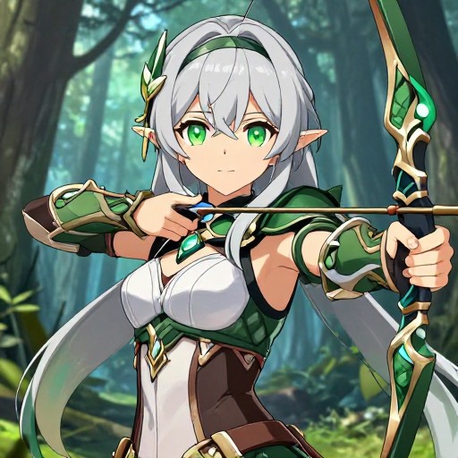 ELVEN ARCHER - Anime Style