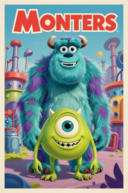 MONSTER WORLD - Vintage Disney