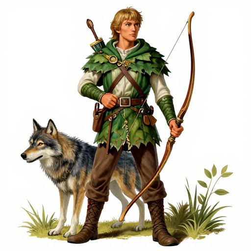 HALFLING RANGER - Classic D&D