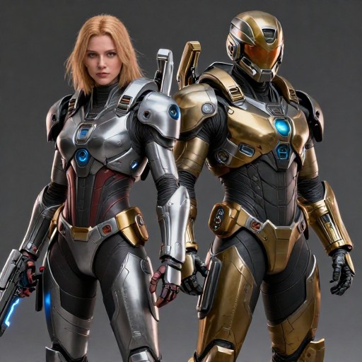 SPACE WARRIORS - Photorealistic