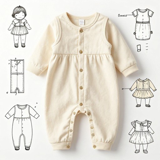 BABY ROMPER - Illustrated Guide