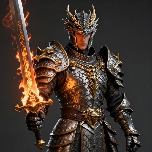 DRAGON KNIGHT - Photorealistic