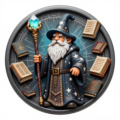 GNOME WIZARD - Battle Token