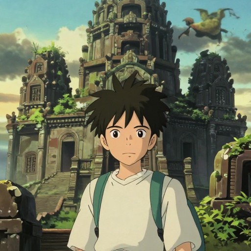 ANCIENT TEMPLE - Anime Art