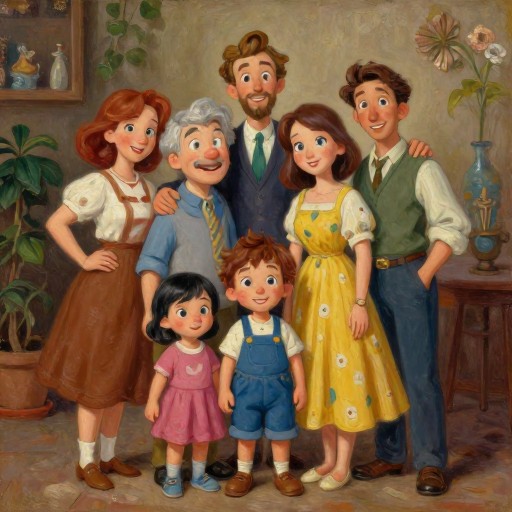 ARTISTIC PAINTED - Cartoon