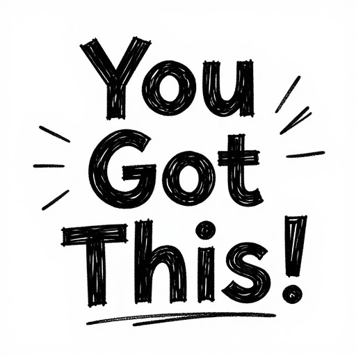 YOU GOT THIS - Hand-Drawn