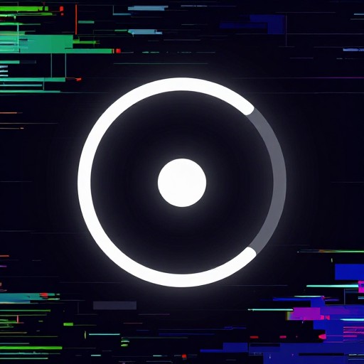 LOADING SPINNER - Glitch Effect