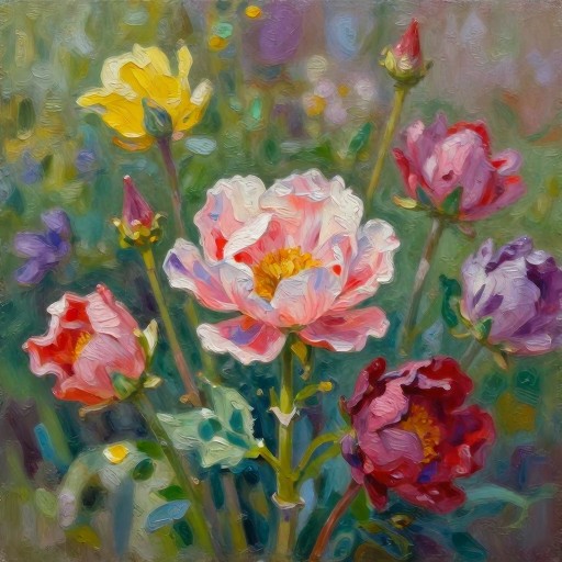 FLOWER GARDEN - Artistic Paint