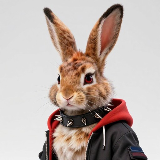 PUNK RABBIT - Realistic