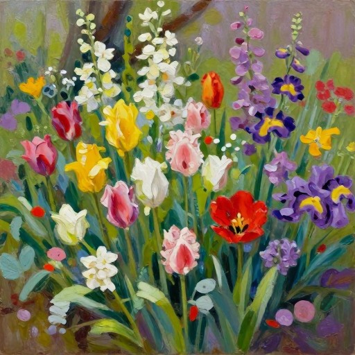 FLOWER GARDEN - Artistic Paint