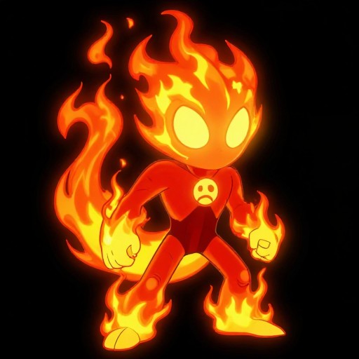 PYRO FLAME - Classic Ben 10