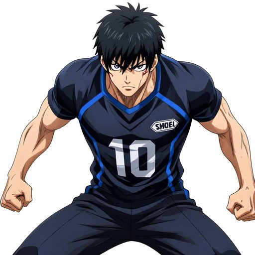 AGGRESSIVE STRIKER - Anime Style