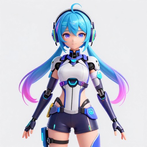 CYBERPUNK ANDROID - 2D Live2D