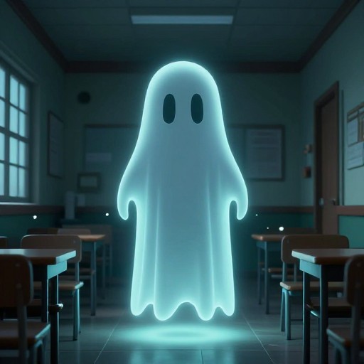 GHOSTLY BALDI - Classic Game