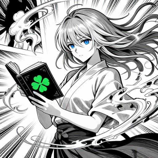 WIND WARRIOR - Manga Panel